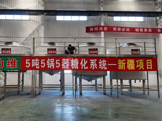 廉江精酿啤酒设备厂—5吨精酿啤酒设备—新疆项目